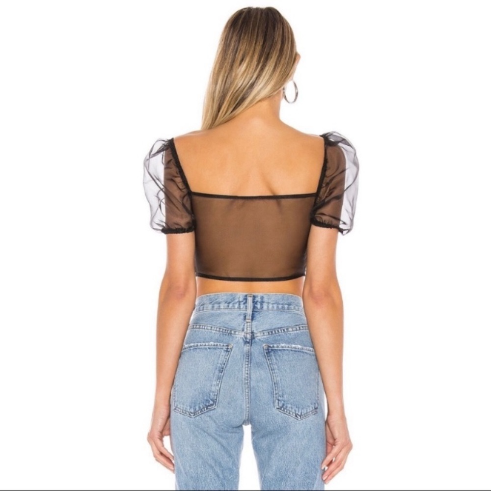Superdown Puff Sleeve Top - Picture 3 of 4